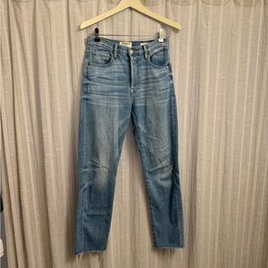 Frame Denim Le Original Light Blue Straight Jeans